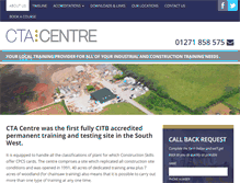 Tablet Screenshot of ctacentre.co.uk